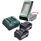 metabo Baustrahler BSA 18-1000 18 V 1000 lm + 2x Akku 4,0 Ah + Ladegerät