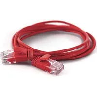 Wantec 7268 Netzwerkkabel Rot