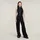G-Star Wide Leg Velvet Jumpsuit - Dunkelblau - Damen - M