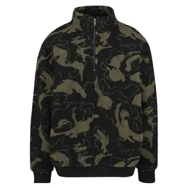 URBAN CLASSICS Oversized Teddy Troyer Oliveswirl XL