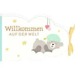 COPPENRATH 64310 Geldkuvert-Geschenkbuch - Willkommen auf der Welt