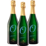 Oberkircher Winzer Cuvée Sekt Weiß Alkoholfrei - COLLECTION "O" - alkoholfreier Sekt, ein prickelnd schäumendes, alkoholfreies Getränk - Badischer Sekt, Anbaugebiet Ortenau (3 x 0,75 l)