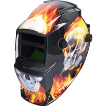 KS Tools Automatik-Schweißer-Schutzhelm Flame Design - 310.0155