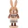 Christian Ulbricht Räuchermann Wichtel Häsin 33,5 cm beige/braun