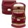Windrose Merino Schmuckkasten 17 cm rot