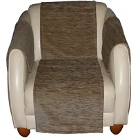 Wirth Sofahusse WIRTH "Miriam", braun, Kunstfaser, Hussen, Sofahusse, 2-er Set, Armlehnenschoner, Maß: 60 x 40 cm, 2 Stück