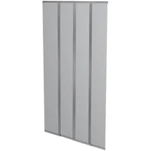 WINDHAGER Insektenschutz Plus Lamellentür 120 x 250 cm Grau