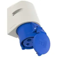 PCE 123-6 CEE-Wandsteckdose 32A 3p 6h IP44 1236