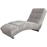 Mirjan24 Relaxliege, Hellgrau, Textil, 1-Sitzer, Rechteckig, 62x84x180 cm, Wohnzimmer, Sessel, Relaxliegen