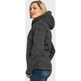 Schöffel Fleece Hoody Aurora Schwarz 38