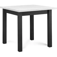Konsimo Esstisch Esszimmertisch Küchentisch quadratisch "SALUTO", Grau, Buchenholz/Laminat, Modern,
