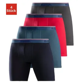 BENCH Langer Boxer in rot, blau, anthrazit, schwarz | Gr.: XL