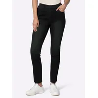Heine Schlupfjeans in black denim | Gr.: 46