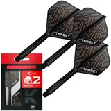 Target Darts K Flex Flights und Shaft System No.2 Medium 33 mm