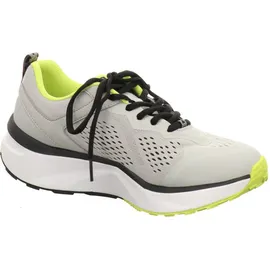 Joya Veloce M Light Grey, Herren Sneaker aus technischem Mesh, grau 43 - 43