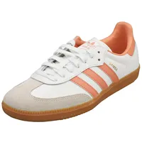 adidas Samba Damen Fashion Sneaker OG, Footwear White/Wonder Clay/Gum, 10.5 - 43 1/3 EU