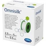 Hartmann Omnisilk Fixierpflaster Kunstseide 2,5 cm x 5 m 1 St.
