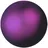 3,5cm, violett, metallic 48x
