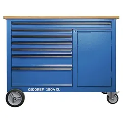 1504 XL-S-198 AGRAR Werkbank mit Basis-Sortiment 198-tlg