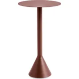 HAY Palissade Cone Stehtisch Ø60 x 105 cm Rot