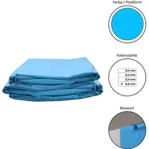 Waterman Poolfolie blau 360 cm x 90 cm