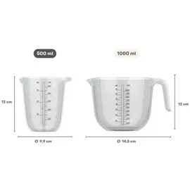 Mepal Messbecher Chef it in Transparent