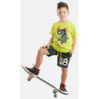 Denokids Set Skater Hippo in OLIV | Gr.: 116