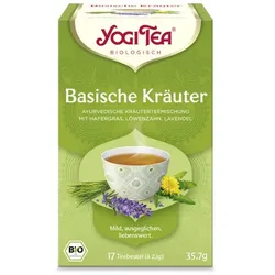 YOGI TEA Basische Kräuter Bio Filterbeutel 17X2.1 g