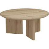 OTTO home Cassian Braun Eiche 80 x 37 x 80 cm
