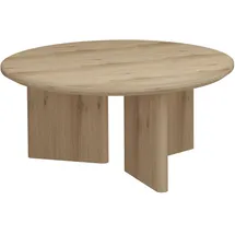 OTTO home Cassian Braun Eiche 80 x 37 x 80 cm