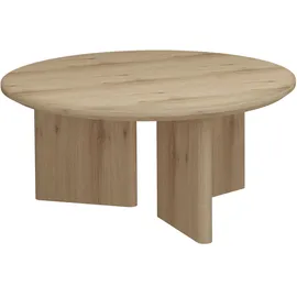 OTTO home Cassian Braun Eiche 80 x 37 x 80 cm