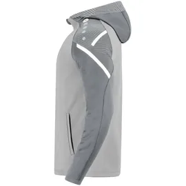 Jako Trainingsanzug Polyester Performance mit Kapuze soft grey/steingrau 140