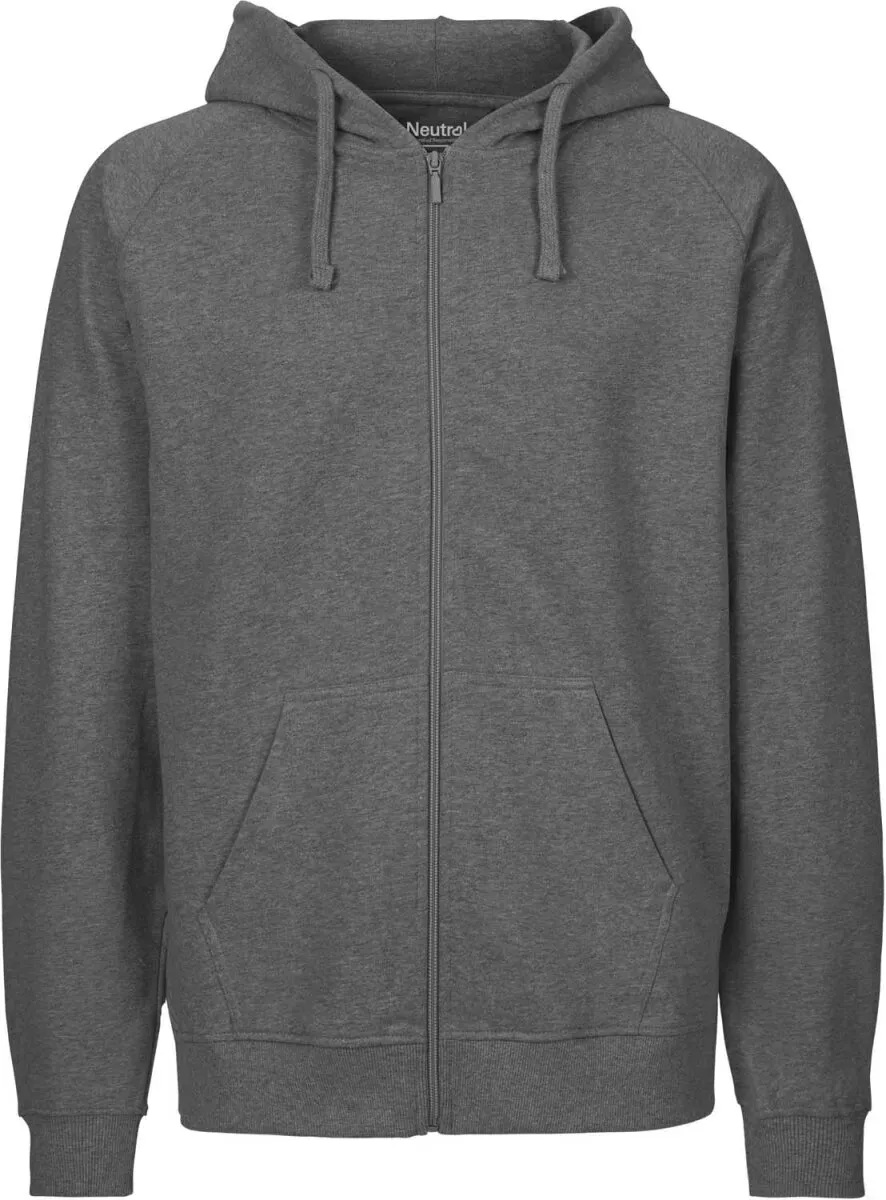 Neutral Herren Bio Kapuzen Sweatjacke O63301