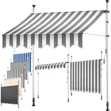 Kesser Klemmmarkise 400 cm grau
