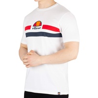 Ellesse Herren Aprel T-Shirt, Weiß, XS EU