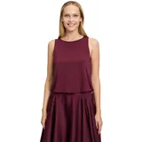 Vera Mont Blusentop im Glitzer-Look in deep dahlia, | Gr.: 38,