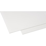 Gutta Kunststoffplatte Guttagliss Hobbycolor weiß 50 x 100 cm