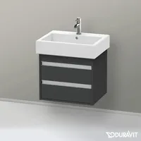 Duravit Ketho Waschtischunterschrank, 2 Auszüge, KT663604949,