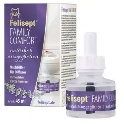 Felisept Family Comfort Nachfüllflakon im Mehrkatzenhaushalt 45 ml