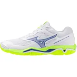 Mizuno Wave Phantom 3 Handballschuhe - weiß/gelb/blau