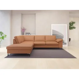 Livetastic Ecksofa, Metall, Ottomane links, L-Form, cm, Reach, Goldenes M, Made in EU, Oeko-Tex® Standard 100, FSC Mix, Stoffauswahl, Wohnzimmer, Sofas & Couches, Wohnlandschaften, Ecksofas