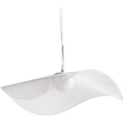 LED Hängeleuchte LOIRE Metall Weiß