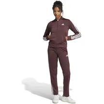 adidas Essentials 3 Stripes Trainingsanzug - Aurora Ruby - M