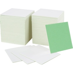 VBS Puzzle Legekarten, Puzzleteile, Blanko 6 cm x 6 cm 120er-Pack weiß