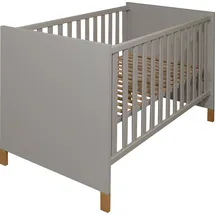 Mäusbacher Babybett Olivia Kreidegrau Matt Lack