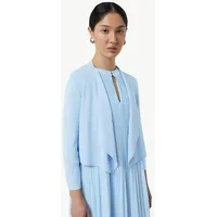 Comma, Comma Feinstrick-Cardigan mit Ajour-Detail