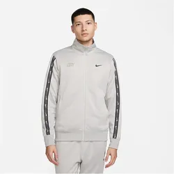 NIKE Sportswear Repeat Trainingsjacke Herren 012 - lt iron ore/lt iron ore/black XXL