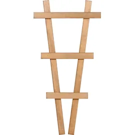 Dobar Sorento Blumentopf-Rankhilfe 4er Set 19 x 1,4 x 39 cm