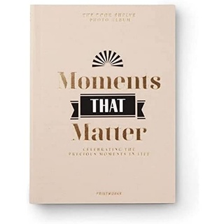 Printworks Bookshelf Moments that Matter Bookshelf Alben Foto Alben Home Interior Dekoration, PW00529, OneSize, Multi