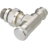 Danfoss Rücklaufverschraubung RLV 15 R 1/2 Zoll Pressfit Eck vernickelt